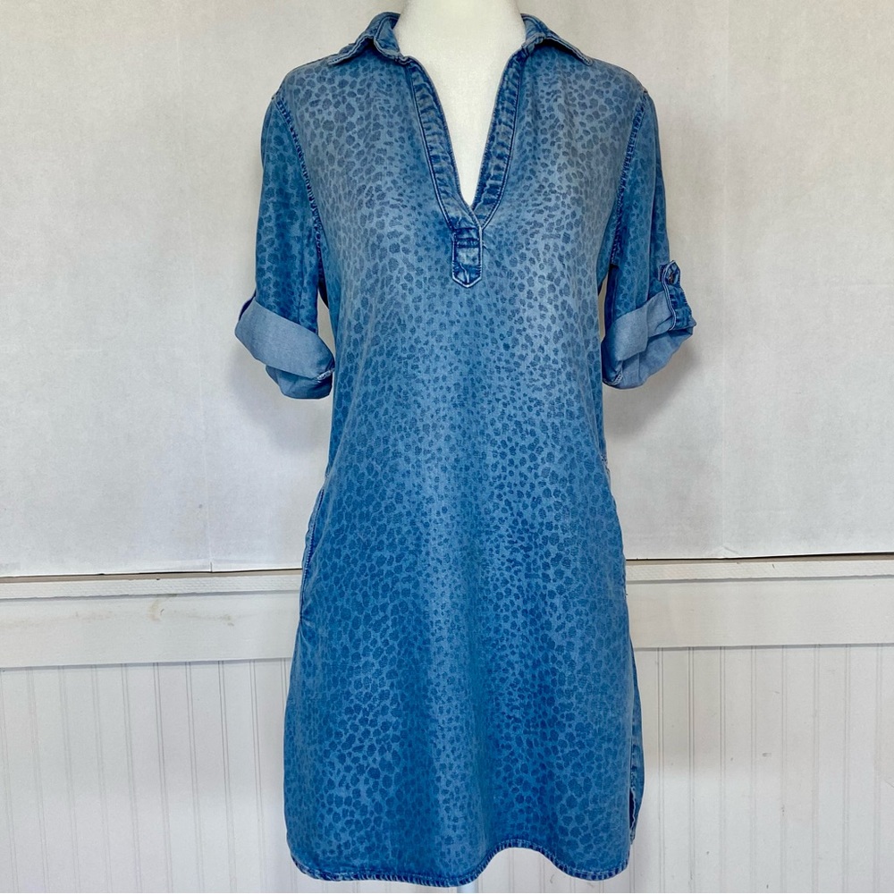Cloth and Stone Denim Shirt dress Sz Small